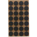 FOLMAG Samolepicí filc-kulatý, 20mm (28ks/arch)-černý KR 1019-20BO – Hledejceny.cz