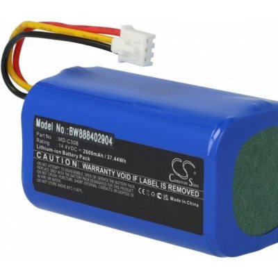 VHBW Liectroux C30B / Blaupunkt Bluebot Xboost BPK-VCBB1XB, 2600 mAh – Zboží Dáma VHBW Liectroux C30B / Blaupunkt Bluebot Xboost BPK-VCBB1XB, 2600 mAh – Zboží Dáma