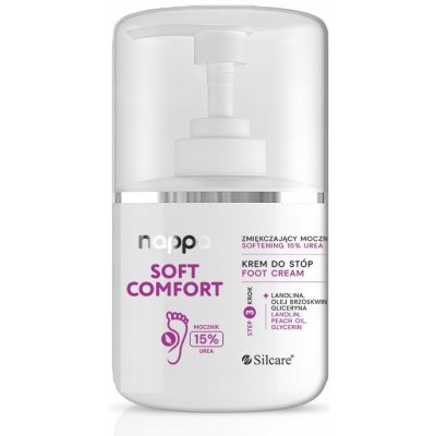 Silcare Nappa Soft Comfort Foot Cream 15% Urea 250 ml – Zboží Mobilmania