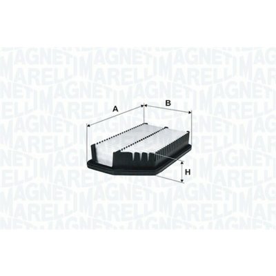 MAGNETI MARELLI Vzduchový filtr 153071762511 – Hledejceny.cz