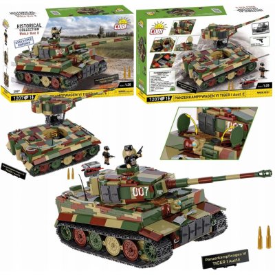 COBI 2587 WW II 1:28 Německý tank PzKpfw VI TIGER I Ausf. E – Zboží Dáma