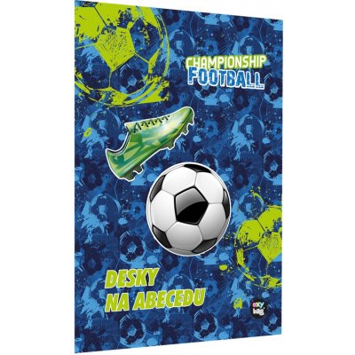 Desky na ABC abecedu písmena fotbal – Zboží Mobilmania