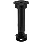Walteco Soklová noha NR 04, 130-170 mm 200 kg, plast, černá , 50002 – Zboží Mobilmania