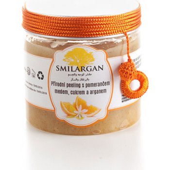 Smilargan přírodní peeling s arganem, medem, pomerančem a cukrem 200 g