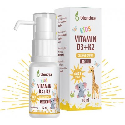 Blendea Vitamin D3 + K2 kapky pro děti 10 ml – Hledejceny.cz