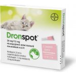 Dronspot Spot-on Cat 30 / 7,5 mg 2 x 0,35 ml – Sleviste.cz