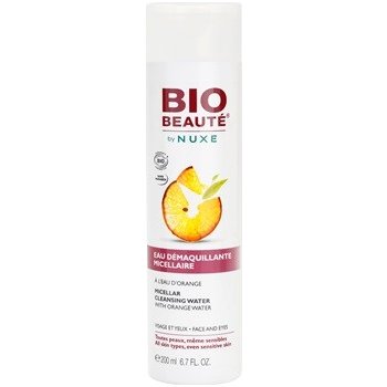 Bio Beauté by Nuxe Cleansing čistící micelární voda s pomerančovou vodou Micellar Cleansing Water With Oragne Water For Face And Eyes 200 ml