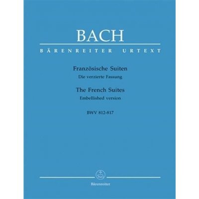 Francouzské suity (zdobená verze) BWV 812-817