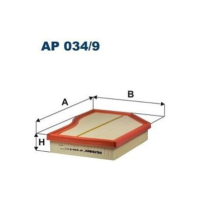 FILTRON vzduchový filtr AP 034/9 – Hledejceny.cz