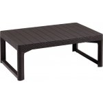 Allibert LYON RATTAN 116 x 72 x 40/66 cm hnědý – Hledejceny.cz