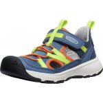 Keen Motozoa Sandal Children vintage indigo/scarlet ibis – Zboží Mobilmania