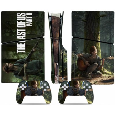 Polep na konzoli - PS5 SLIM diskovou verzi - The Last of Us Part II, TN-P5SDisc-1254 – Zboží Živě