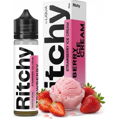 Liqua Ritchy Mix&Go Strawberry Ice Cream 10 ml – Hledejceny.cz