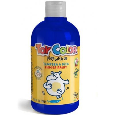 Toy Color Prstová barva 500ml modrá – Zboží Mobilmania