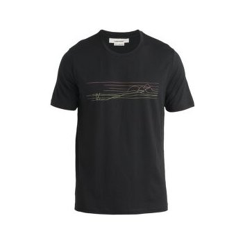 Icebreaker Tech Lite II SS Tee Ski Stripes Men