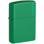 Zippo Grass Green Matte Logo 26107 – Hledejceny.cz