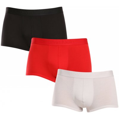 Calvin Klein 3 Pack pánské boxerky vícebarevné (NB3741A-FZC)