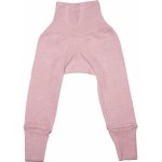 COSILANA Dětské rostoucí legíny merino bavlna hedvábí růžový melír – Hledejceny.cz