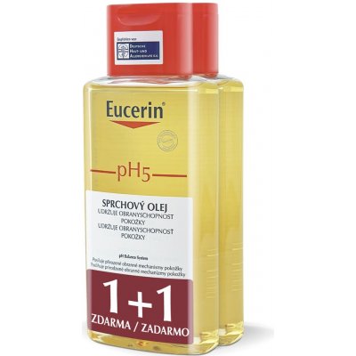 Eucerin pH5 Relipidační sprchový olej 400 ml 1 + 1 dárková sada – Hledejceny.cz