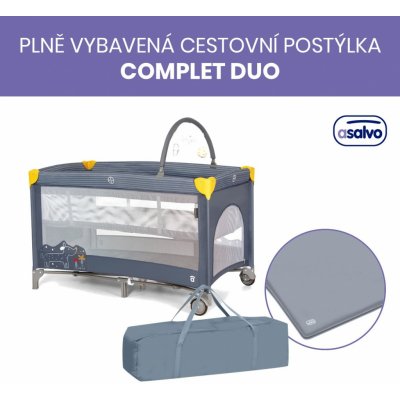 Asalvo COMPLET DUO cestovní postýlka puppy – Zboží Dáma