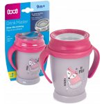 LOVI hrníček 360 Junior s úchyty Indian růžový 250 ml – Zboží Mobilmania