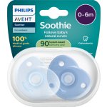 Philips Avent dudlík Soothie modrá 2 ks – Sleviste.cz