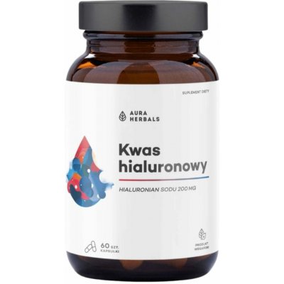 Aura Herbals Kyselina hyaluronová 200 mg 60 kapslí – Hledejceny.cz