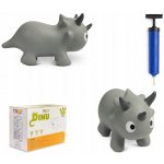 Toyz Skákací Dino s pumpičkou grey – Zboží Mobilmania