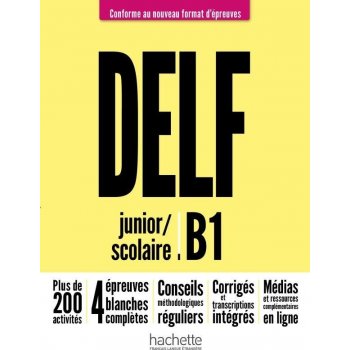DELF B1 Scolaire et Junior + audio en téléchargement, Nouveau format d´épreuves
