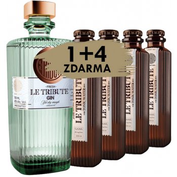 Le Tribute Gin 43% 0,7 l (holá láhev)