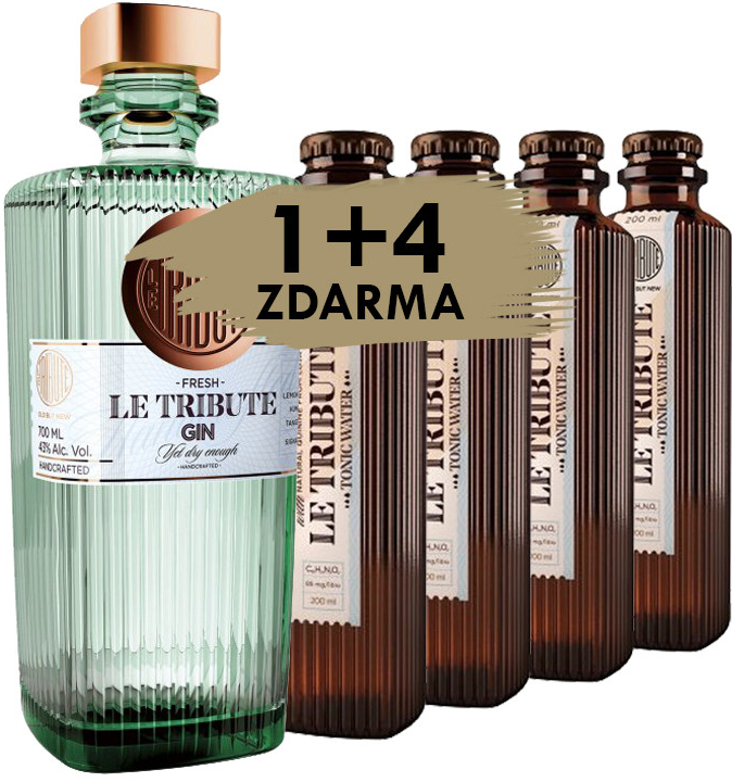 Le Tribute Gin 43% 0,7 l (holá láhev) od 964 Kč - Heureka.cz