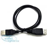 C-TECH CB-USB2AA-3-B USB A-A, prodlužovací, 1,8m, černý – Hledejceny.cz