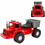 Teddies auto hasiči stříkací vodu 70cm plast se zásobníkem na vodu v síťce 83x38x34cm – Sleviste.cz