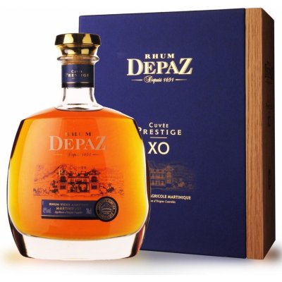 Depaz XO Cuvée Prestige Martinique 45% 0,7 l (karton) – Zboží Dáma