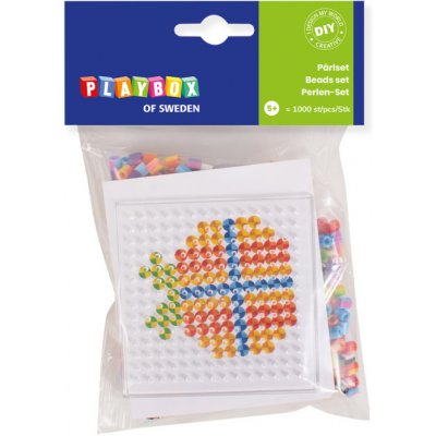Playbox Zažehlovací korálky - Dárek 1000ks – Zboží Dáma