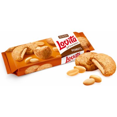Roshen Lovita Sušenka Peanut 127 g – Sleviste.cz