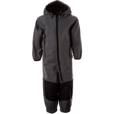 Dětská softshellová kombinéza Huppa Adal dark gray/black REFLEX – Hledejceny.cz