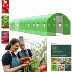 Focus Garden se dvěma vchody 4x12m zelený – Zboží Dáma