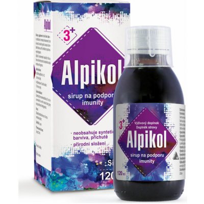 Alpik sirup na podporu imunity 1 x 120 ml – Zbozi.Blesk.cz