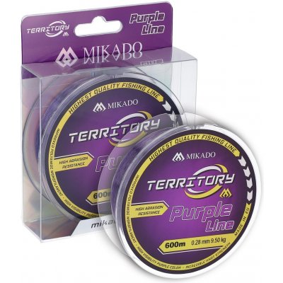 MIKADO TERRITORY PURPLE LINE 600m 0,28mm 9,5kg – Zbozi.Blesk.cz