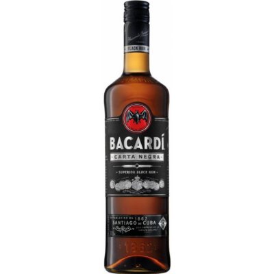 Bacardi Carta Negra 40% 1 l (holá láhev) – Hledejceny.cz