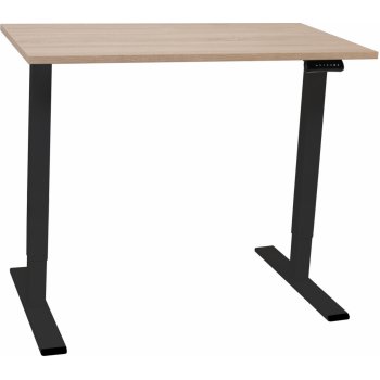 PROFIdesk Venus černá podnož 118 x 60 x 2,5 cm dub bardolíno H1145