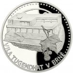 Česká mincovna platinová mince UNESCO Brno vila Tugendhat proof 1 oz