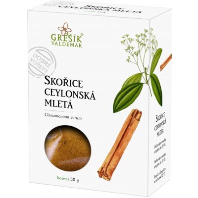 Grešík Skořice Ceylonská mletá 50 g – Zbozi.Blesk.cz