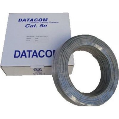 Datacom kabel UTP drát cat.5e 100m – Sleviste.cz