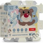 Trefl Pěnové puzzle Babies and the Bear 32x32x1cm 8 ks – Zboží Dáma