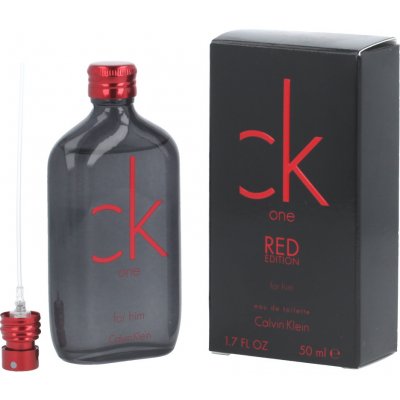 Calvin Klein CK One Red Edition toaletní voda pánská 50 ml – Zbozi.Blesk.cz
