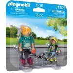 Playmobil 71209 DuoPack inline hokej s hokejkami a puky – Zboží Dáma
