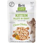 Brit Care Cat Kitten Fillets in Gravy Choice Chicken 85 g – Sleviste.cz