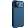 Pouzdro a kryt na mobilní telefon Apple Pouzdro Nillkin CamShield Pro Magnetic Apple iPhone 12/12 Pro, modré